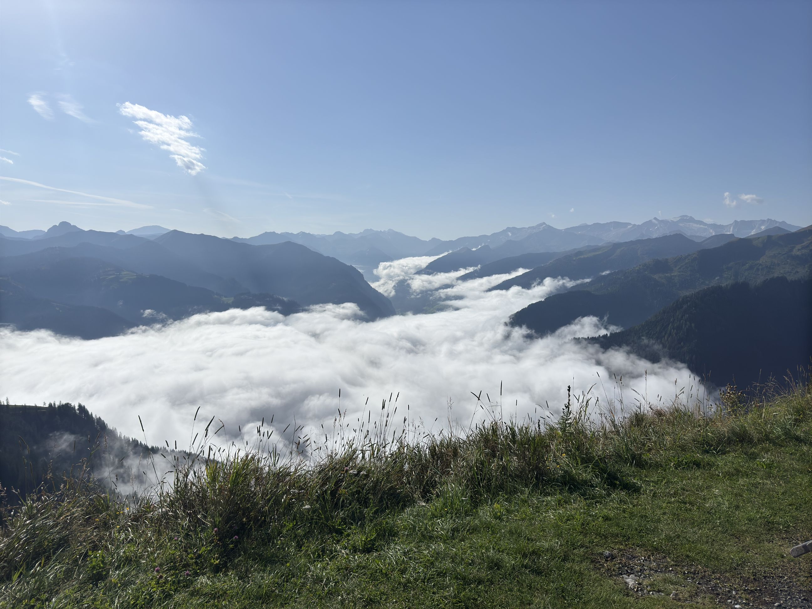Wanderurlaub in den Bergen in Großarl. im Salzburger Land